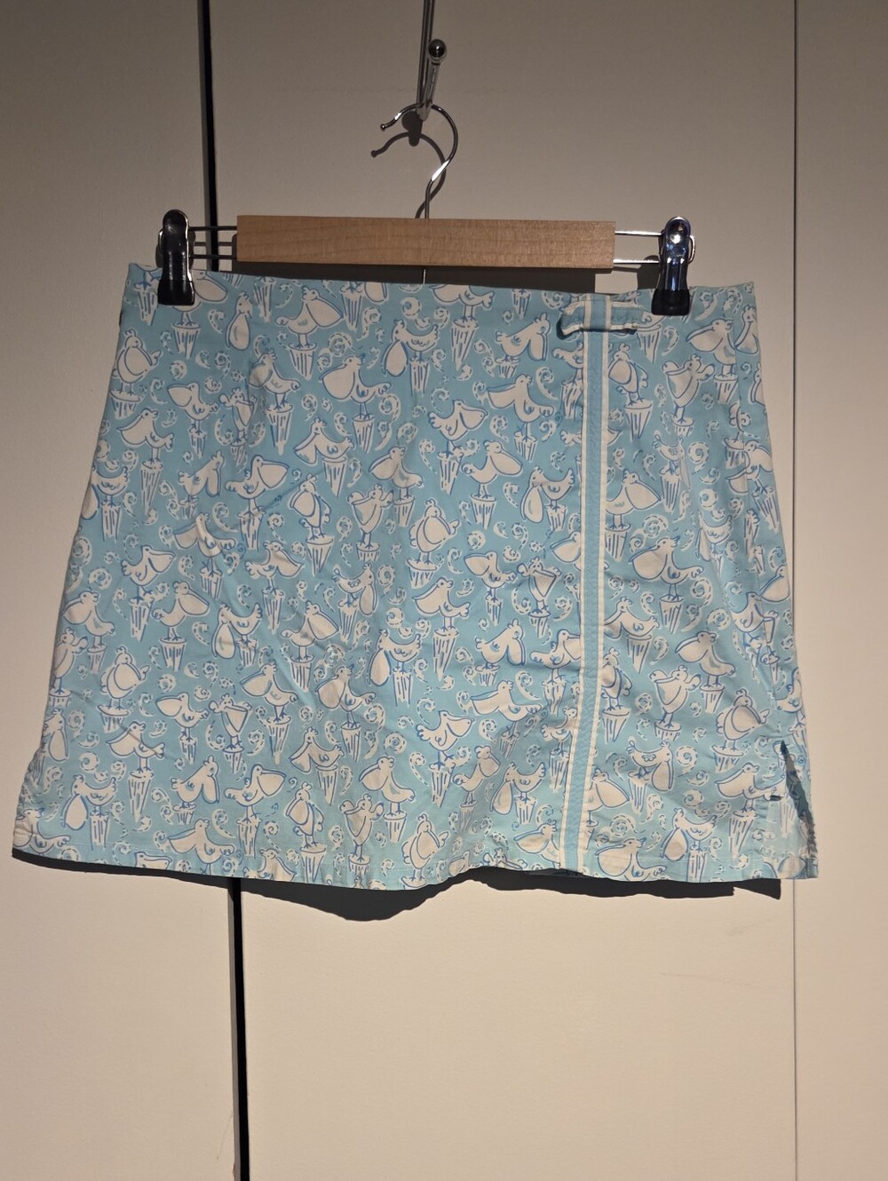 Vintage Lilly Pulitzer Lenore Oi Salty Print Skort